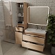 Style Line Мебель для ванной подвесная Атлантика 90, Люкс ясень перламутр, PLUS – фотография-20
